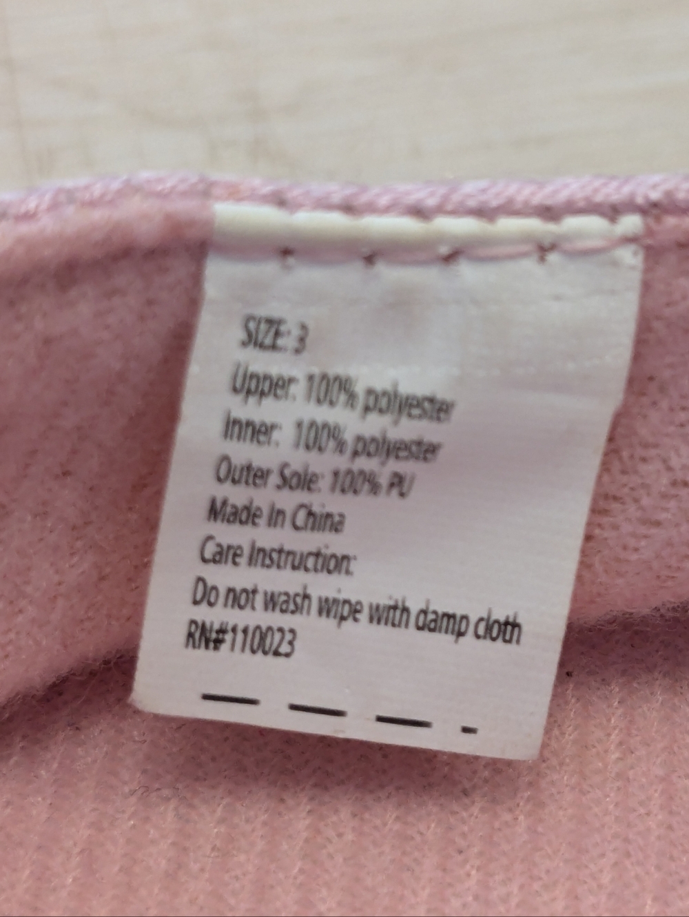 3️⃣ Baby Girl's Shoes- Old Navy Flip Flops, Bow & Flower Flats; Size: 3 Baby - Picture 8 of 9